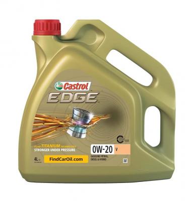 CASTROL Huile-Additif Edge V - Synthetique / 0W20 / 4L