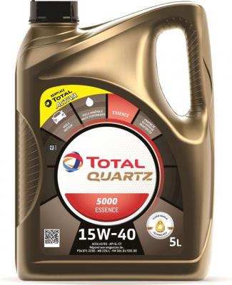 Huile Moteur 5000 E 15w40 5l Total - La Bouteille De 5l