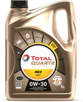 Huile Moteur Total Quartz Ineo First 0w30 Essence Et Diesel 5 L