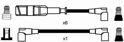 NGK Fils de bougies / Faisceau d'allumage 0746
