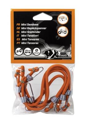 XL Perform Tools 553716 4 Mini Sandows, Tendeurs &Oslash;4mm. L.25cm