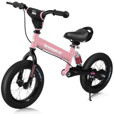 Rennmeister Balance bike avec suspension rose