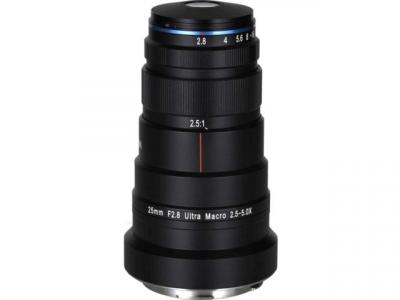 LAOWA 25mm f/2.8 Ultra-Macro 2.5-5x Monture L