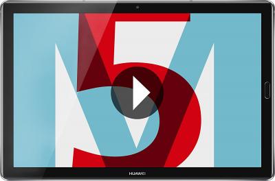 Tablette HUAWEI MediaPad M5 4G + Wi-Fi 32 Go 10.8 pouces Gris