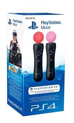 Paire manette de d&eacute;tection de mouvements playstation move