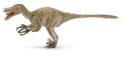 Figurine dinosaure : deluxe 1:6 : velociraptor figurines collecta 