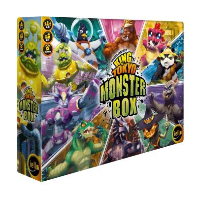Jeu IELLO King Of Tokyo : Monster Box- - Jeu de soci&eacute;t&eacute;