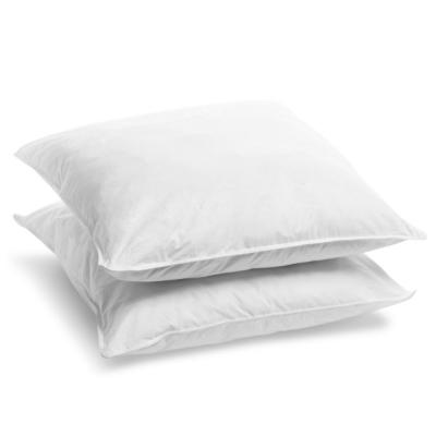 Lot de 2 oreillers m&eacute;moire de forme mixte 60x60cm Fabriqu&eacute; en France