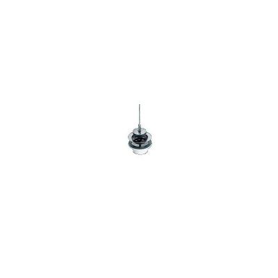 Bonde avec bouchon et chainette - filetage 33x42 mm - corps pvc
