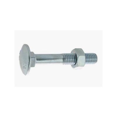Boulon japy zingu&eacute; - &Oslash; 7 mm - 60 mm - Filetage partiel 20 mm - Bo&icirc;te de 100 - Viswood