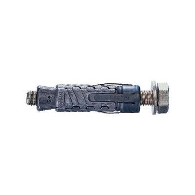 Cheville fonte mall&eacute;able avec vis m&eacute;taux GM &Oslash;15 x L50 mm - Lot de 4