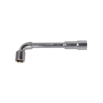 Ks tools - Cl&eacute; &agrave; pipe d&eacute;bouch&eacute;e chrome mat, 20 mm 6 pans - 517.0420
