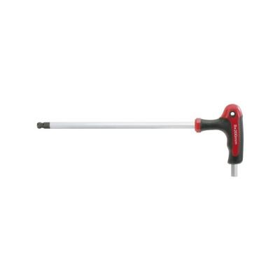 KS Tools Cl&eacute; m&acirc;le 6 pans &agrave; t&ecirc;te sph&eacute;rique &agrave; poign&eacute;e en T, 5 mm