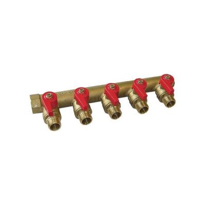 Collecteur avec vannes mf 20/27 M15X21 - 6 sorties Pronorm 2746-06-20