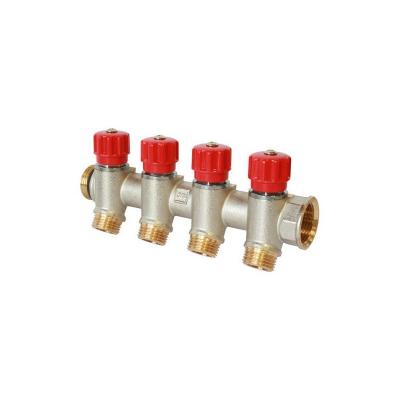 Collecteur Laiton A Portee Plate Avec Vannes A Clapet Easy Lock