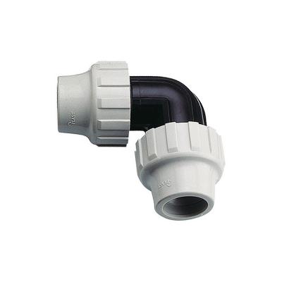 Somatherm - Raccord plastique coud&eacute; &eacute;gal pour tube pe &Oslash;20 mm - brut