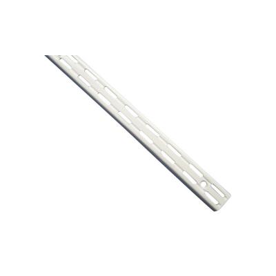 Cr&eacute;maillere 3201 double perforation hauteur 206cm epoxy blanc