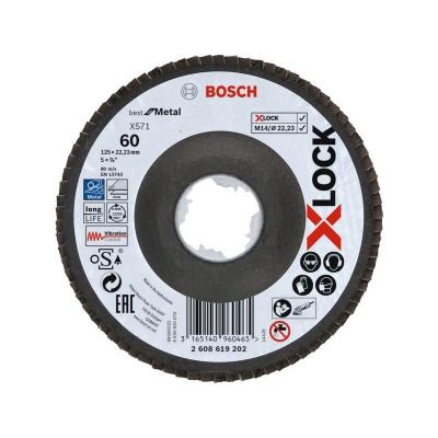 Bosch 10 Plateau &Agrave; Lamelles X-lock X571 - Bosch
