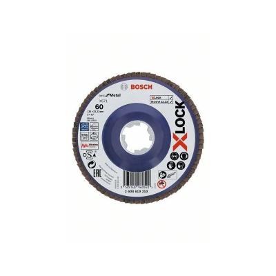 Bosch 10 Plateau &Agrave; Lamelle X571 X-lock Pour Le M&eacute;tal - Plat
