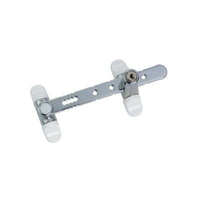 Entreba&icirc;lleur &agrave; cl&eacute; AIRLOCK pour fen&ecirc;tre couleur chrom&eacute; - SOCONA - L1C