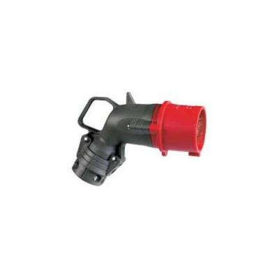 Fiche Coud&eacute;e Male 16 Amp&egrave;res 3P+T Ip44 Rouge - Legrand Hypra 052263
