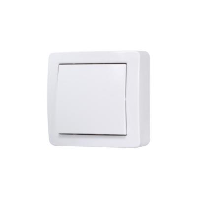 Alr&eacute;a - Bouton poussoir, 10 A, connexion automatique - Blanc