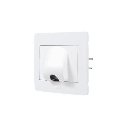 Sortie de c&acirc;ble Diam2, DEBFLEX, blanc