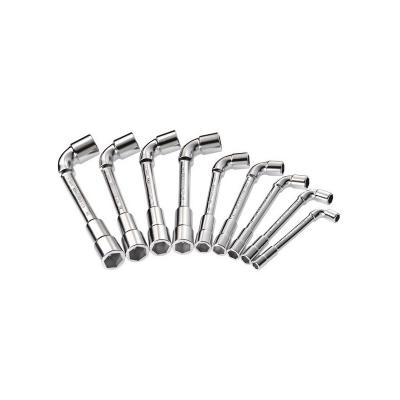 Jeu 9 cl&eacute;s &agrave; pipe debouch&eacute;es 6x6 pans - FACOM - 75.J9PB