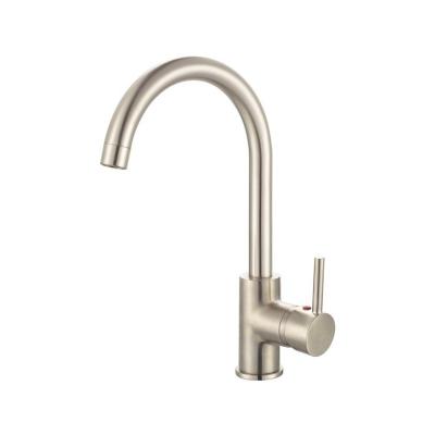 ROUSSEAU Robinet mitigeur de cuisine Ilo - Sans douchette - Inox