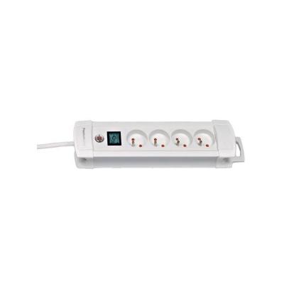 Multiprise Blanche Premium-plus 4 Prises Avec Interrupteur
