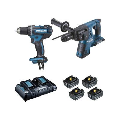 Pack visseuse + perfo 18v li-ion 5 ah ( dhr264 + ddf482) HEX-304550
