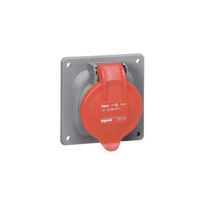 Prise Tableau 32 Amp&egrave;res 3P+T Ip44 Rouge - Legrand Hypra Eu 52919