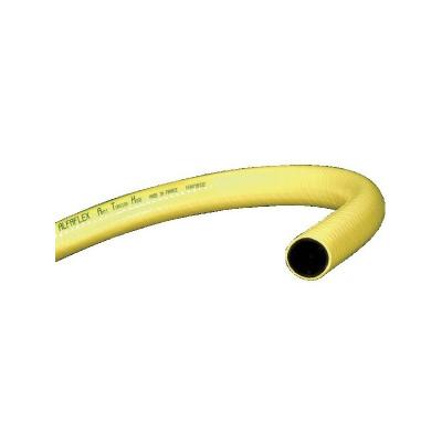 Tuyau pvc d'arrosage jaune anti torsion &Oslash;25 en 50m