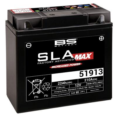 Batterie BS Battery 51913 SLA MAX 12V 22Ah activ&eacute;e usine