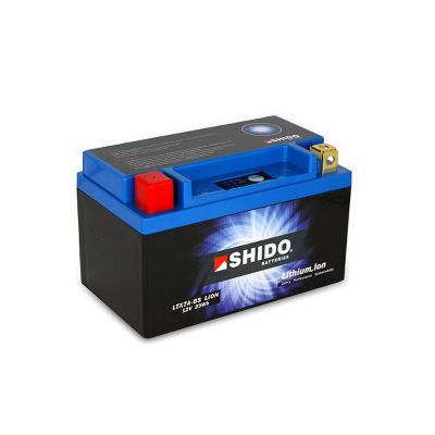 SHIDO Batterie Lithium-Ion, moto & scooter, LTX7A-BS