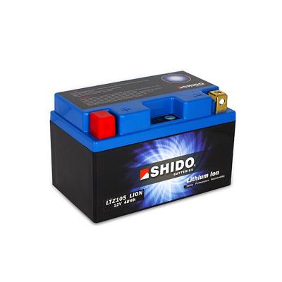 SHIDO Batterie Lithium-Ion, moto & scooter, LTZ10S