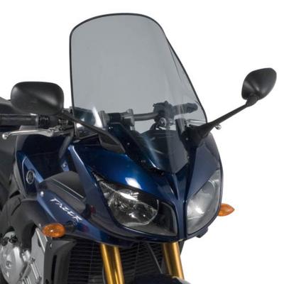 GIVI Pare-brise, Bulle moto et scooter, D437S Sur&eacute;lev&eacute; fum&eacute;