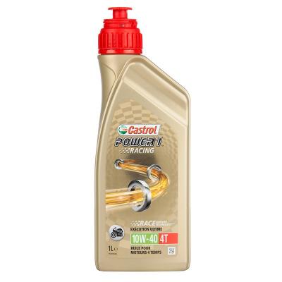 Huile moteur synth&eacute;tique power 1 racing 4T 10W-40 - 1 l - Castrol