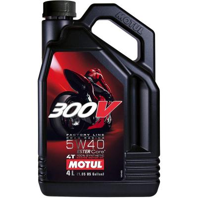 Motul 300v Fl Road Racing 5w40 Oil 4l Clair