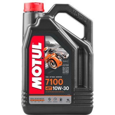 MOTUL 10W-30 synth&eacute;tique 7100, Huile moteur 4 temps, litres