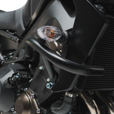 Barres de protection lat&eacute;rale SW-MOTECH noir Yamaha MT-09 16-20
