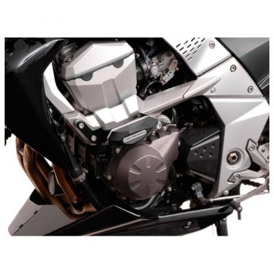 Kit de tampons de protection SW-MOTECH noir Kawasaki Z750 07-12 Z750R