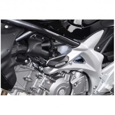 Kit de tampons de protection SW-MOTECH noir SFV650 Gladius 09- / SV650