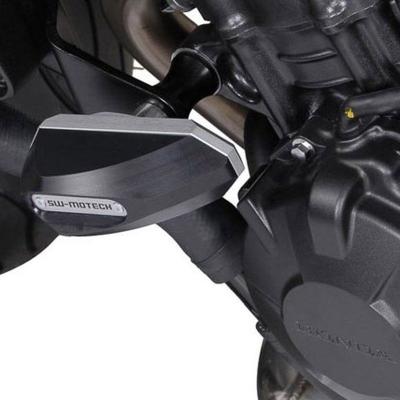 Kit de tampons de protection SW-MOTECH noir Honda CB600 F 07-, CBF600