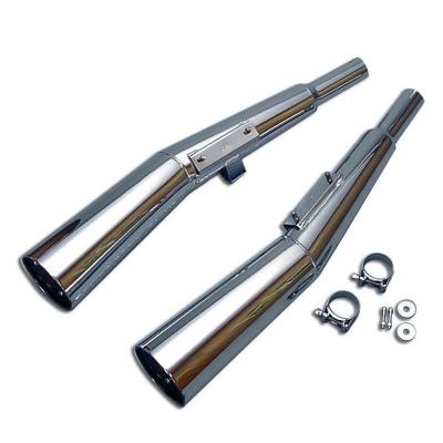 Silencieux Marving Cylindrique &Oslash; 100 chrom&eacute;s Yamaha XJ 900 S Diversi