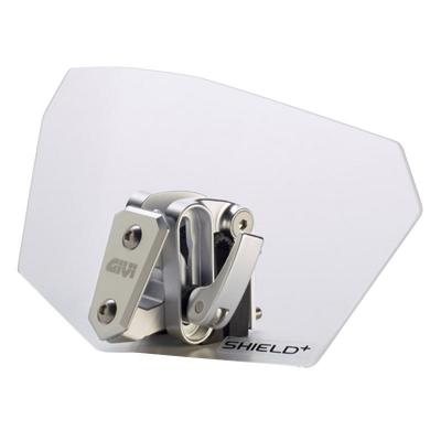 GIVI Spoiler d&eacute;flecteur universel, pour la moto, transparent