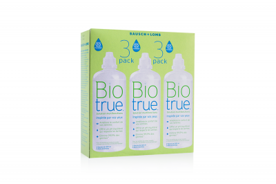 BAUSCH&LOMB Biotrue solutions multifonctions pour lentilles 300ml x 3