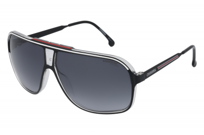 Carrera Lunettes de Soleil GRAND PRIX 3 Black Red/Grey Shaded 64/9/135 homme