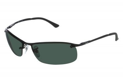 Ray-ban top bar square noir mat gris vert - large-extra large