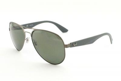 Lunettes de soleil Ray-ban Rb3523 col. 029/9a Hommes Pilot Gunmetal